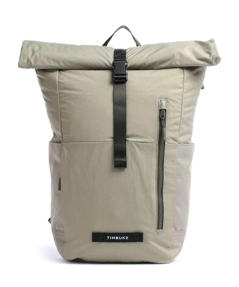 Tuck Pack Rolltop Rucksack 15″ recyceltes Polyester graugrün