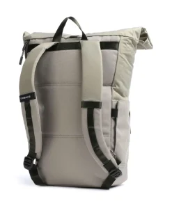 Tuck Pack Rolltop Rucksack 15″ recyceltes Polyester graugrün