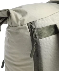 Tuck Pack Rolltop Rucksack 15″ recyceltes Polyester graugrün