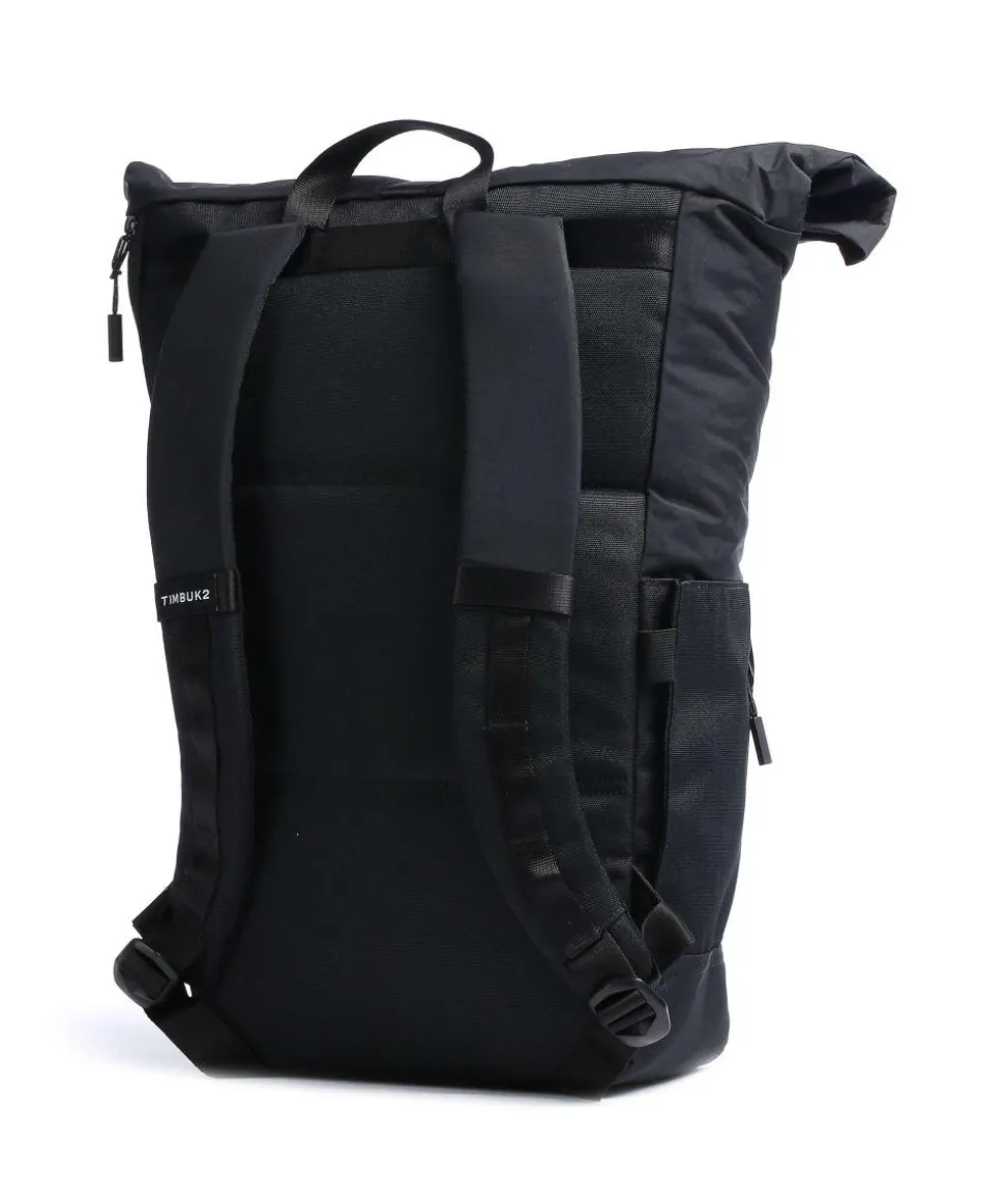 Tuck Pack Rolltop Rucksack 15″ recyceltes Polyester schwarz