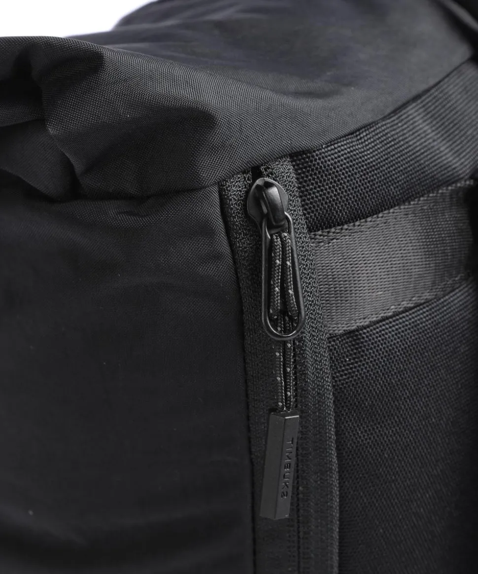 Tuck Pack Rolltop Rucksack 15″ recyceltes Polyester schwarz