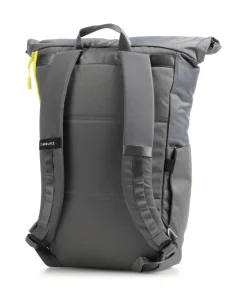 Tuck Pack Rolltop Rucksack 15″ recyceltes Polyester grau