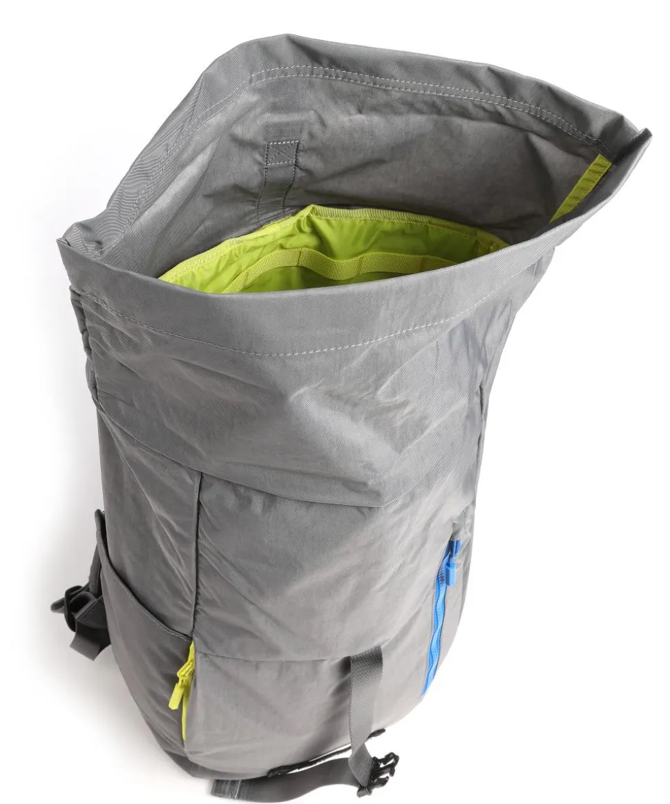 Tuck Pack Rolltop Rucksack 15″ recyceltes Polyester grau