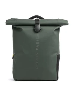 Turenne Soft Rolltop Rucksack 15″ recyceltes Polyurethane dunkelgrün