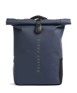 Turenne Soft Rolltop Rucksack 15″ recyceltes Polyurethane dunkelblau