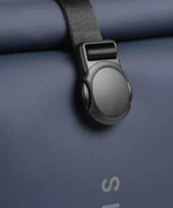 Turenne Soft Rolltop Rucksack 15″ recyceltes Polyurethane dunkelblau