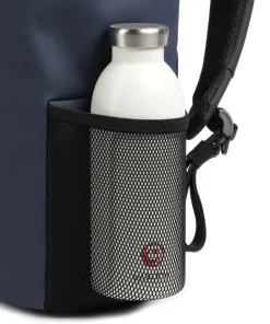 Turenne Soft Rolltop Rucksack 15″ recyceltes Polyurethane dunkelblau