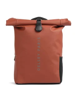 Turenne Soft Rolltop Rucksack 15″ recyceltes Polyurethane bernstein