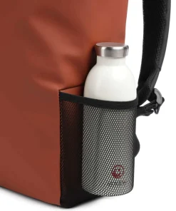 Turenne Soft Rolltop Rucksack 15″ recyceltes Polyurethane bernstein