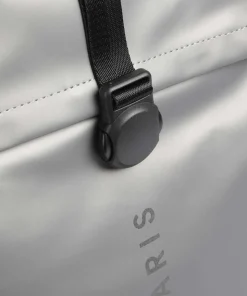 Turenne Soft Rolltop Rucksack 15″ recyceltes Polyurethane silber