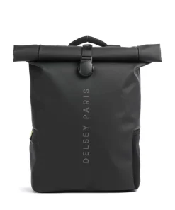 Turenne Soft Rolltop Rucksack 15″ recyceltes Polyurethane schwarz