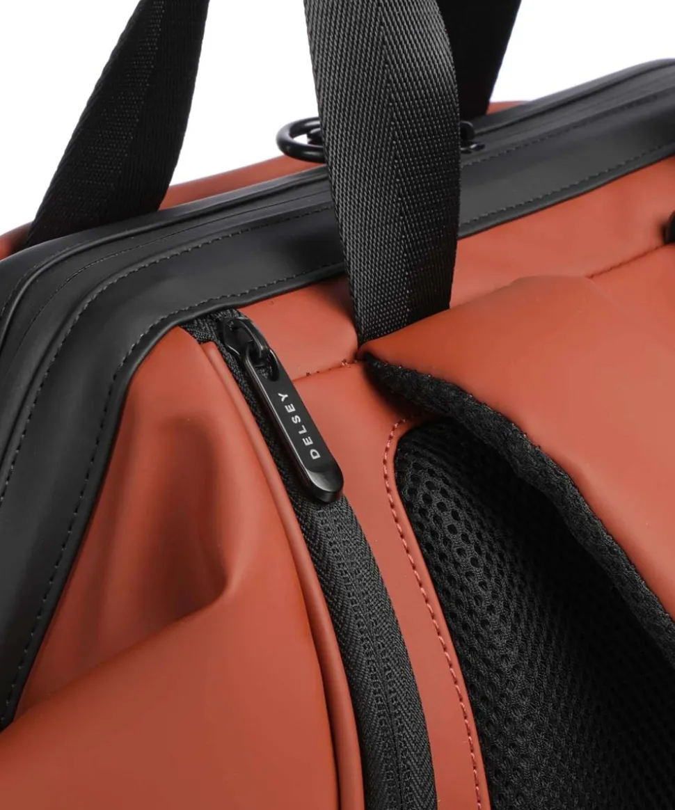 Turenne Soft Rucksack 14″ recyceltes Polyurethane rotbraun