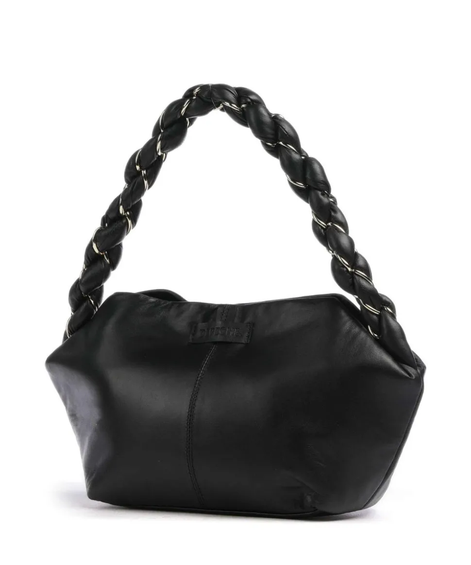 Twisted Tale Schultertasche Schafsleder schwarz