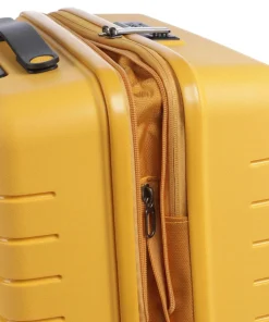 Ulisse 4-Rollen Trolley gelb 55 cm