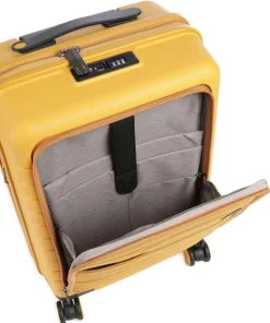 Ulisse 4-Rollen Trolley gelb 55 cm