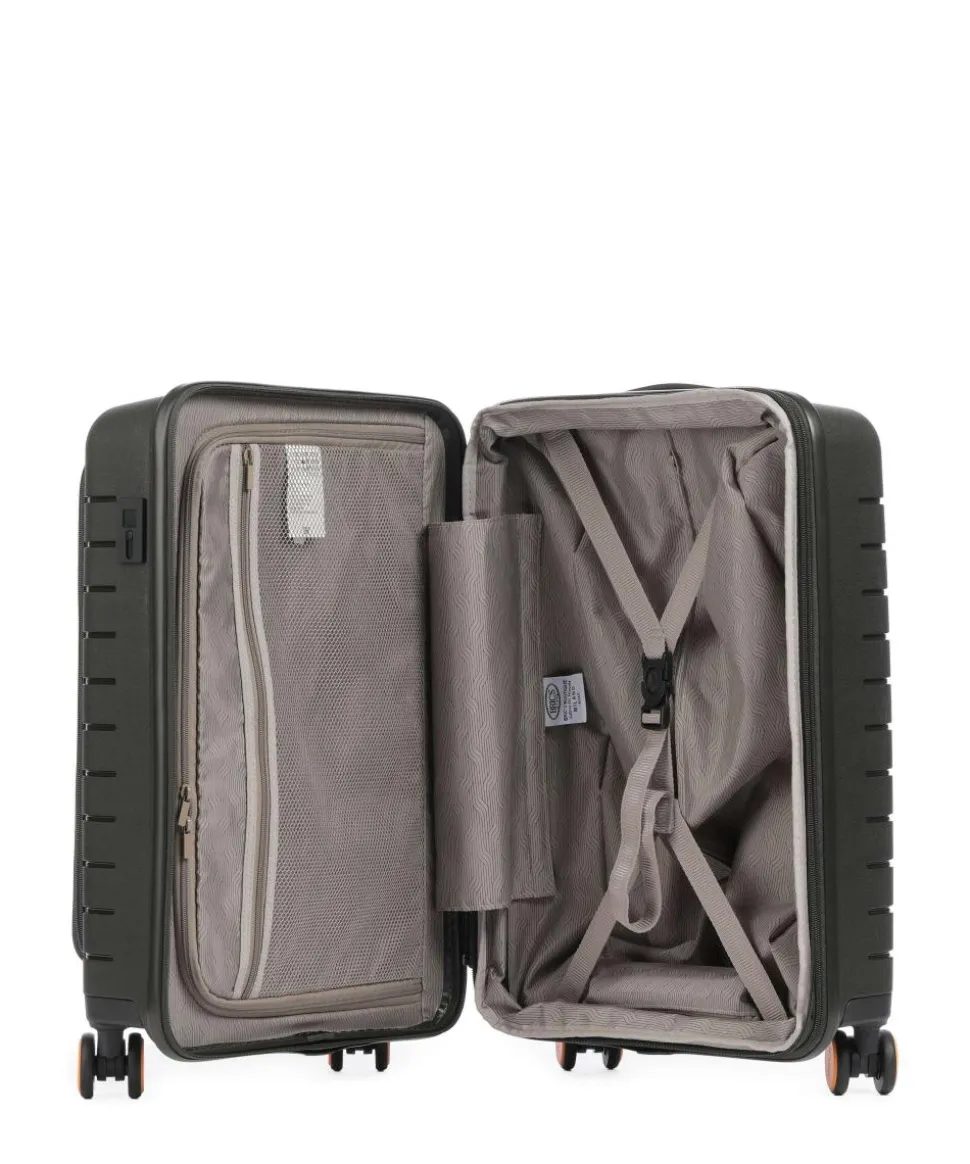 Ulisse 4-Rollen Trolley olivgrün 55 cm