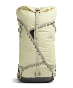 Ull 20L Wanderrucksack recyceltes Polyamid gelbgrün