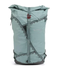 Ull 30L Wanderrucksack recyceltes Polyamid grünblau