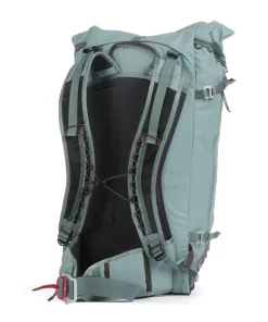 Ull 30L Wanderrucksack recyceltes Polyamid grünblau