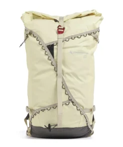 Ull 30L Wanderrucksack recyceltes Polyamid gelbgrün