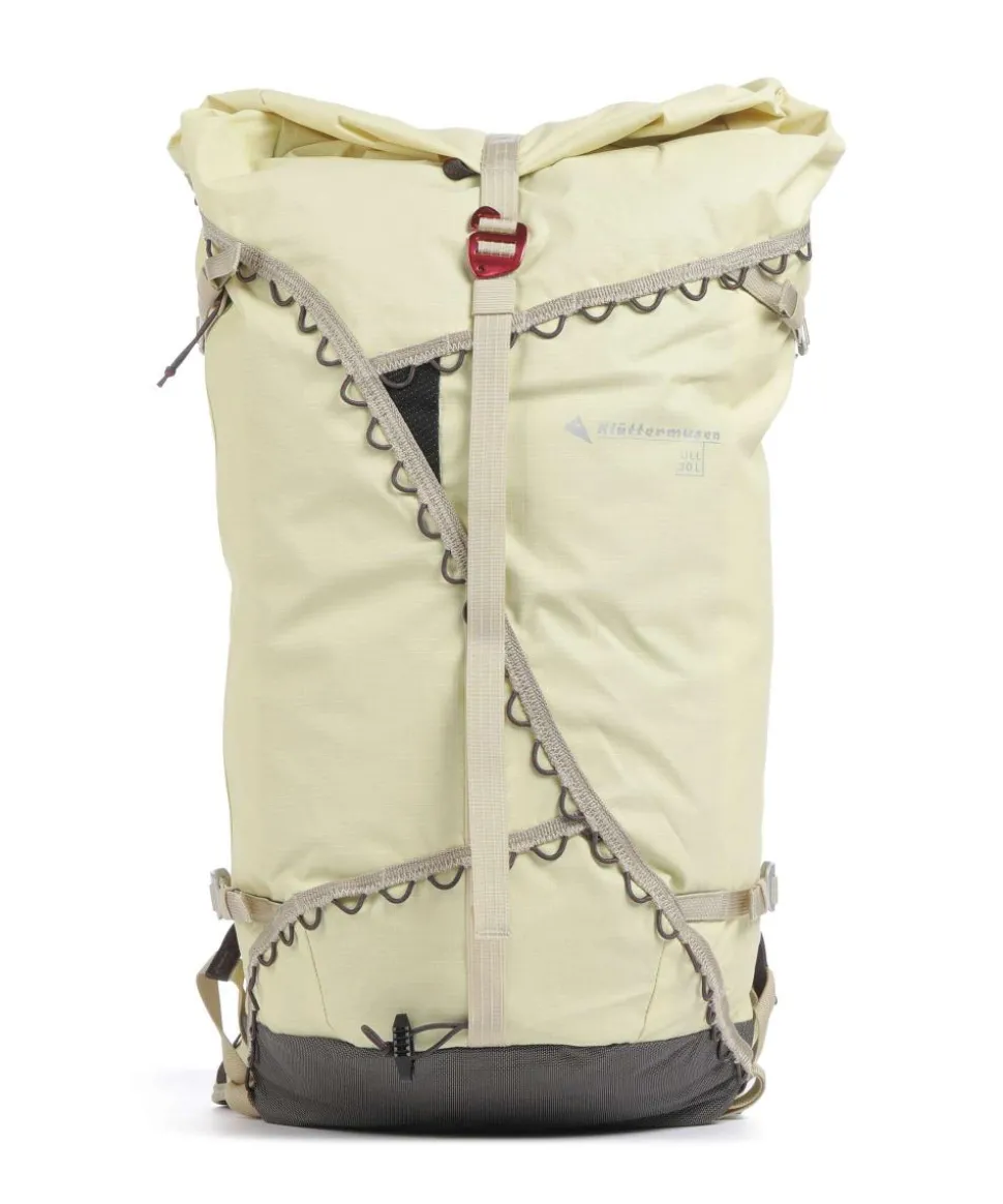 Ull 30L Wanderrucksack recyceltes Polyamid gelbgrün