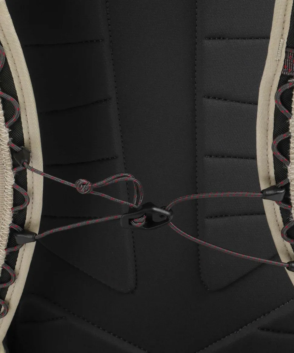 Ull 30L Wanderrucksack recyceltes Polyamid gelbgrün