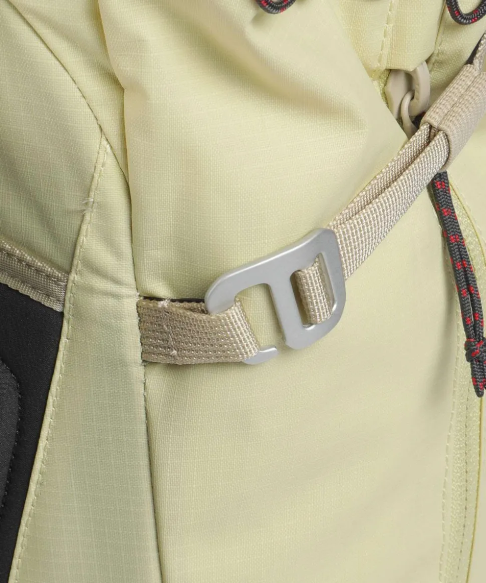 Ull 30L Wanderrucksack recyceltes Polyamid gelbgrün