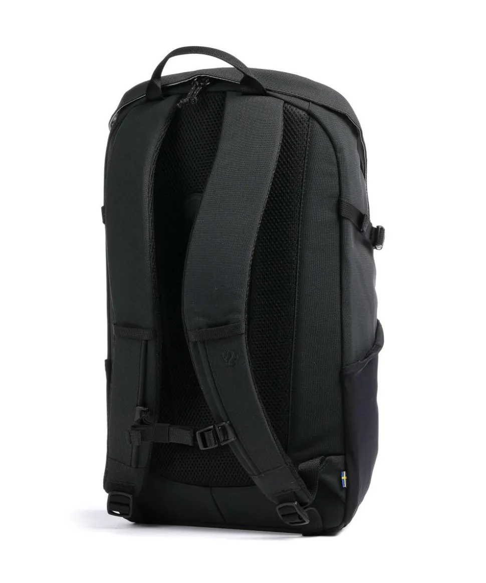 Ulvö 23 Rucksack 14″ recyceltes Nylon schwarz
