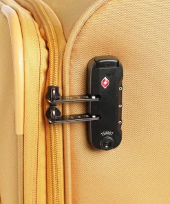 Umbria 4-Rollen Trolley gelb 77 cm