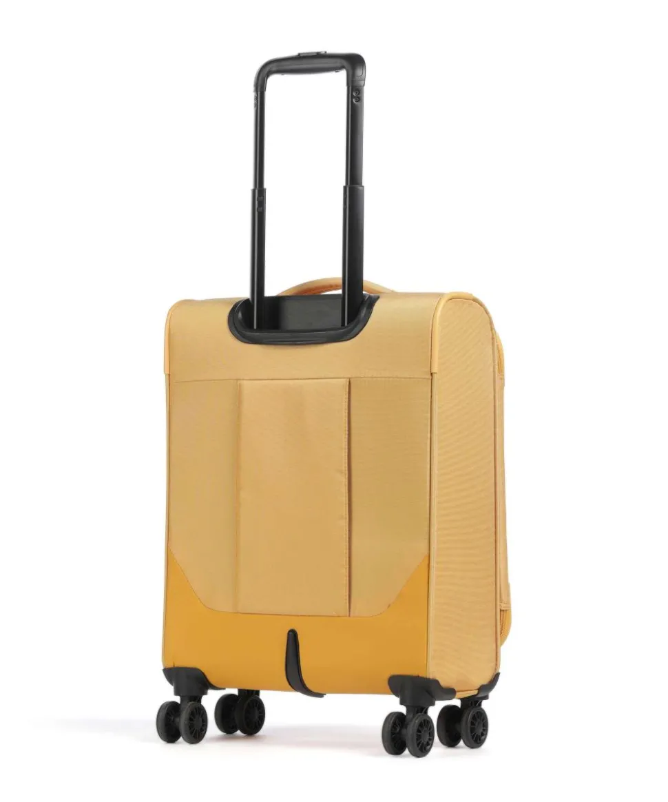 Umbria 4-Rollen Trolley gelb 55 cm