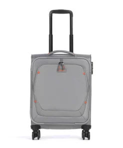 Umbria 4-Rollen Trolley hellgrau 55 cm