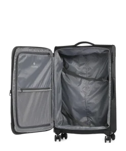 Umbria 4-Rollen Trolley schwarz 77 cm
