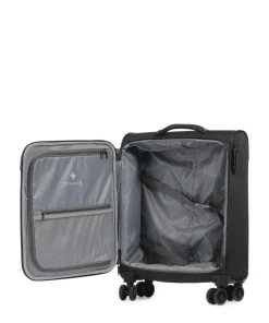 Umbria 4-Rollen Trolley schwarz 55 cm