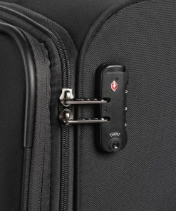 Umbria 4-Rollen Trolley Set schwarz 3-tlg.