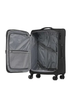Umbria 4-Rollen Trolley Set schwarz 3-tlg.