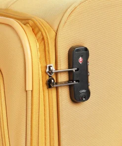 Umbria 4-Rollen Trolley Set gelb 3-tlg.