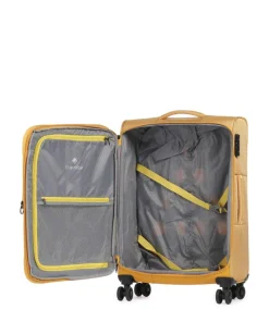 Umbria 4-Rollen Trolley Set gelb 3-tlg.