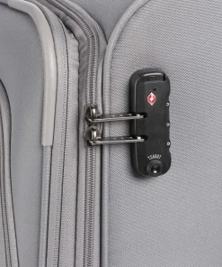 Umbria 4-Rollen Trolley Set grau 3-tlg.