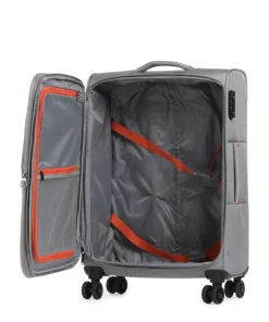 Umbria 4-Rollen Trolley Set grau 3-tlg.