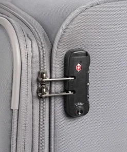 Umbria 4-Rollen Trolley Set grau 3-tlg.