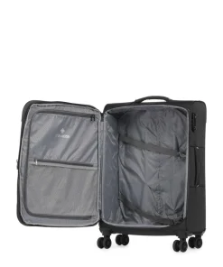 Umbria 4-Rollen Trolley Set schwarz 3-tlg.