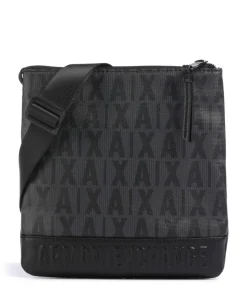 Umhängetasche Baumwolle, Polyurethane schwarz