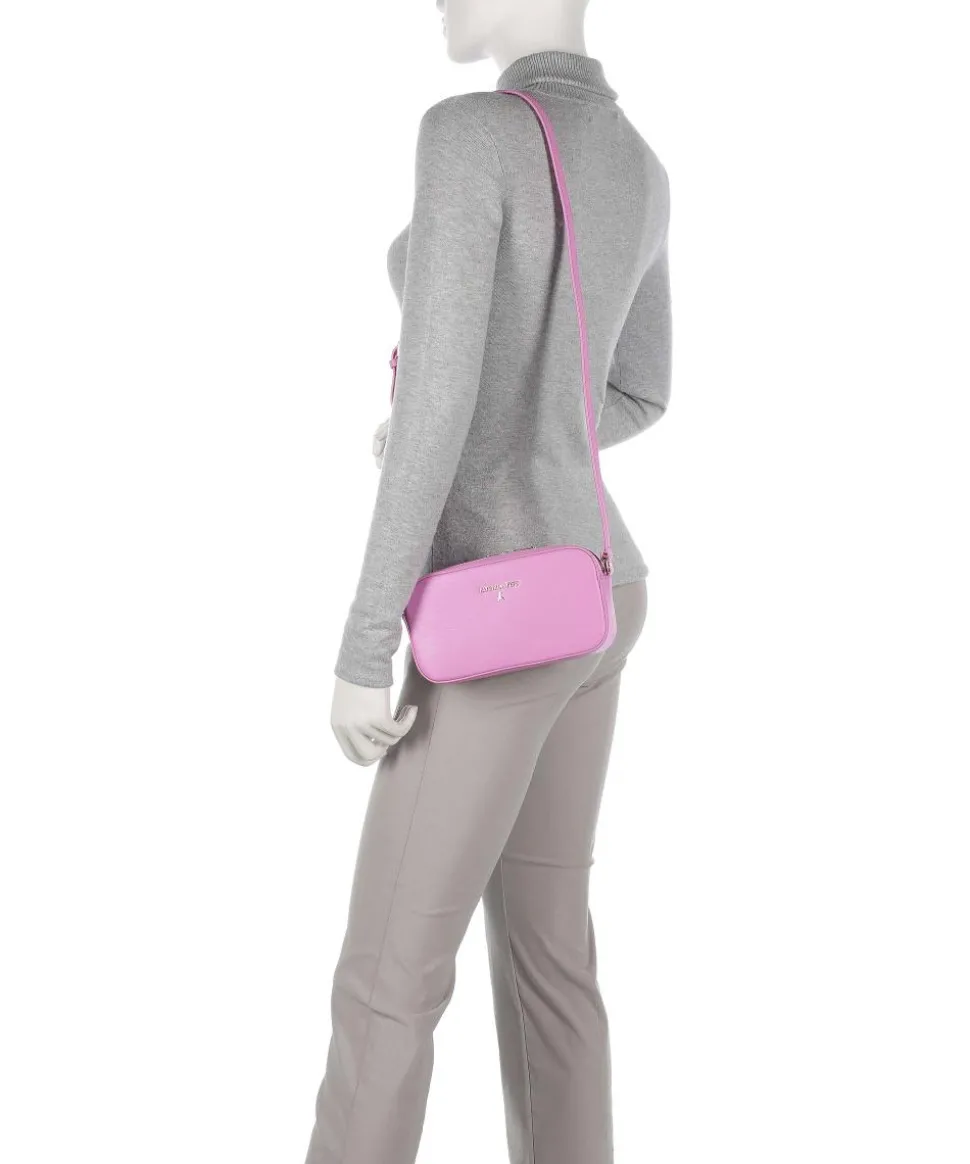 Umhängetasche fein genarbtes Kalbsleder rosa