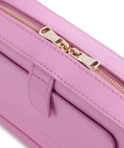 Umhängetasche fein genarbtes Kalbsleder rosa