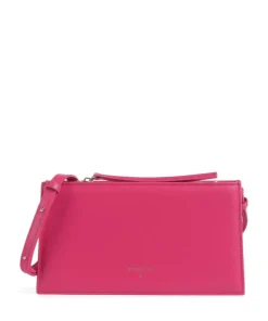 Umhängetasche fein genarbtes Kalbsleder pink