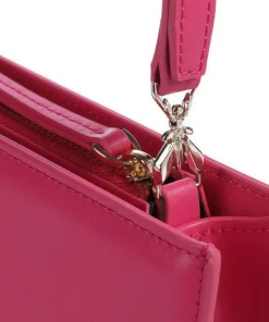 Umhängetasche fein genarbtes Kalbsleder pink