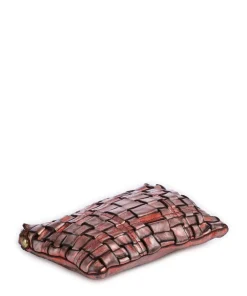 Umhängetasche fein genarbtes Rindsleder rot