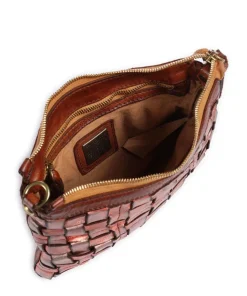 Umhängetasche fein genarbtes Rindsleder rot