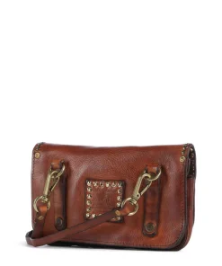 Umhängetasche fein genarbtes Rindsleder cognac