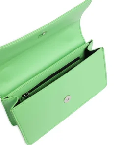 Umhängetasche Lederimitat hellgrün